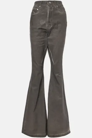Rick Owens Bolan high-rise bootcut jeans