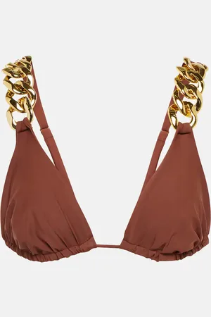SAME Chain-embellished bikini top