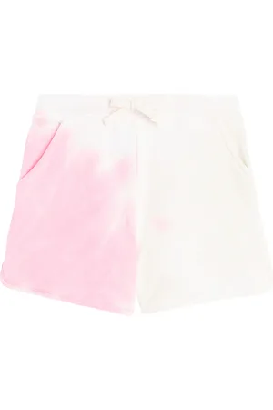BONPOINT Caroline embroidered cotton fleece shorts