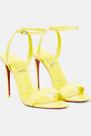 Christian Louboutin Loubigirl 100 patent leather sandals
