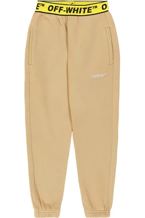OFF-WHITE Logo cotton sweatpants