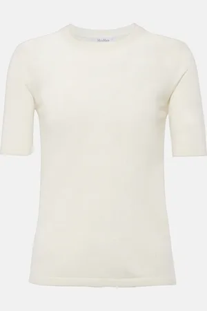 Max Mara Warren cashmere and silk top