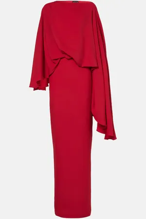 ‎Taller Marmo‎ Eolia crÃªpe cady gown