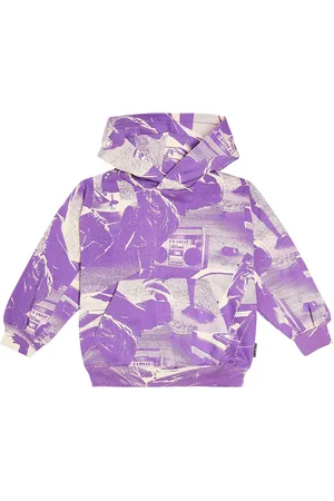 Molo Maxx printed cotton hoodie