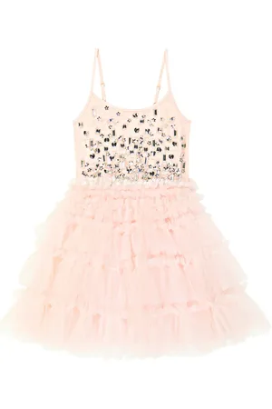Tutu Du Monde Glittering embellished tulle dress