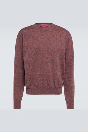 THE ELDER STATESMAN MÃ©lange cotton and cashmere sweater