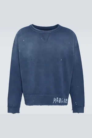 Maison Margiela Printed cotton jersey sweatshirt