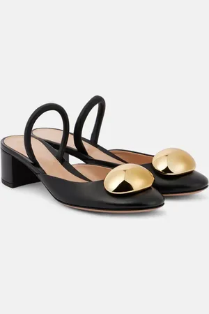 Gianvito Rossi Sphera 45 leather pumps