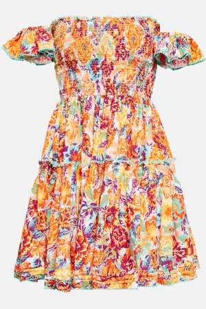 POUPETTE ST BARTH Aurora floral cotton minidress
