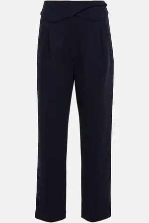 Blazé Milano BlazÃ© Milano Basque high-rise virgin wool pants