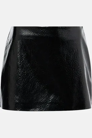 The Frankie Shop Mary faux leather miniskirt