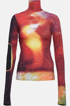 Maison Margiela Printed turtleneck top