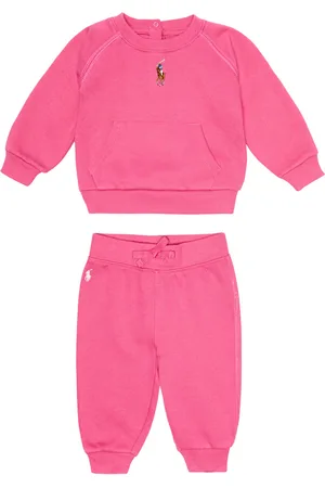 Ralph Lauren Baby cotton-blend sweatshirt and sweatpants set