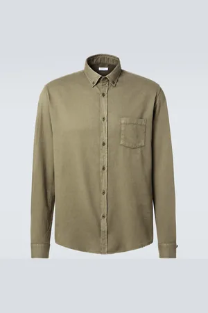 Sunspel Cotton flannel shirt