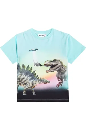 Molo Riley printed cotton jersey T-shirt