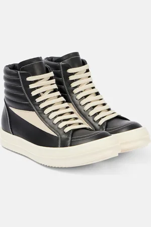 Rick Owens Vintage leather high-top sneakers