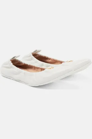 Gianvito Rossi Alina leather ballet flats