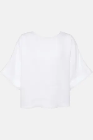 Loro Piana Morey linen top