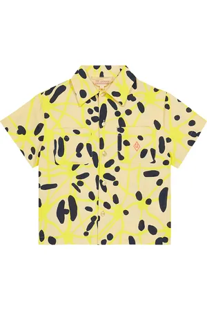 The Animals Observatory Kangaroo linen and cotton shirt