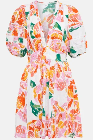 POUPETTE ST BARTH Reina printed cotton minidress