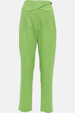 Blazé Milano BlazÃ© Milano High-rise straight virgin wool pants