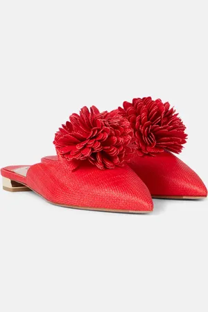 Aquazzura Couturier appliquÃ© mules