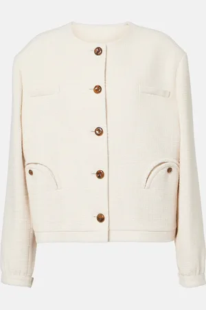 Blazé Milano BlazÃ© Milano Missy Gliss cotton-blend bolero jacket
