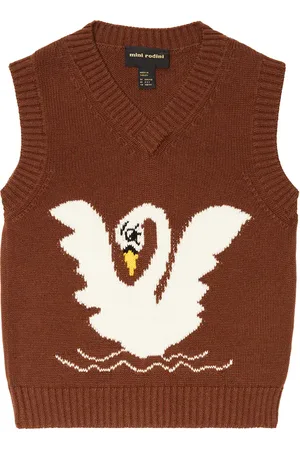 Mini Rodini Intarsia wool vest