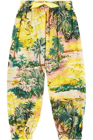 ZIMMERMANN Alight printed cotton pants
