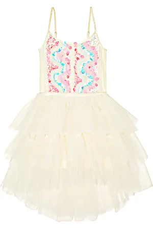 Tutu Du Monde Gold Dust sequin-embellished tulle dress