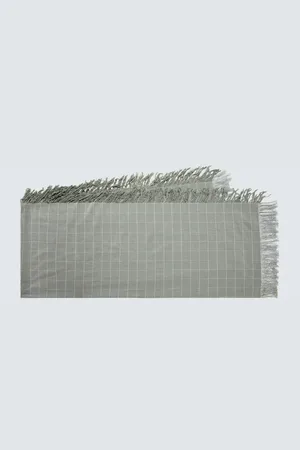 UNDERCOVER Checked scarf