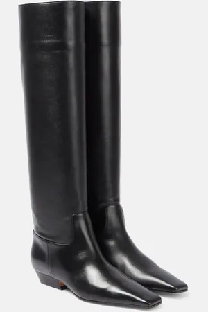 Khaite Marfa leather knee-high boots