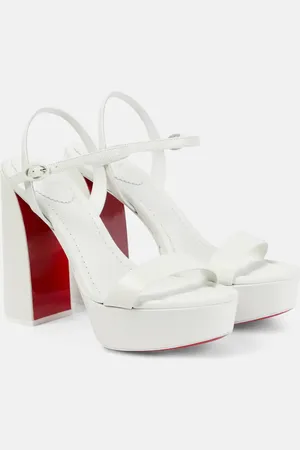 Christian Louboutin Movida Jane 130 leather platform pumps