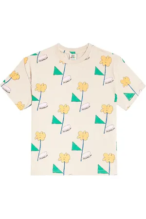 Jelly Mallow Flower cotton jersey T-shirt