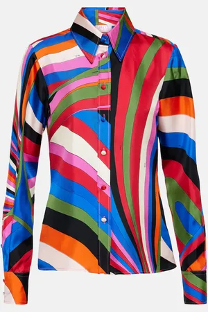 Puccini Iride silk shirt