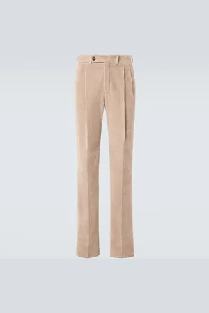 SLOWEAR Cotton corduroy straight pants