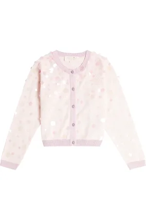 Tutu Du Monde Pointillism sequined cotton cardigan