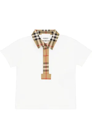 Burberry Baby Vintage Check cotton polo shirt