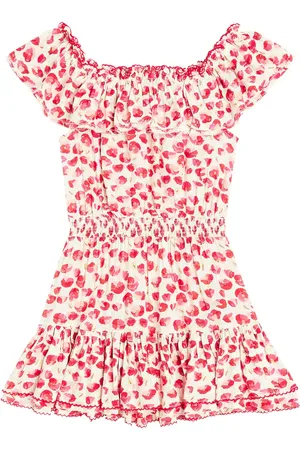 POUPETTE ST BARTH Bella printed ruffled dress