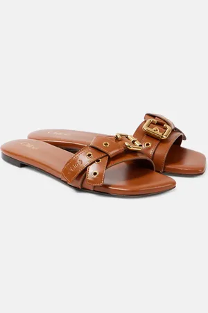 Chloé ChloÃ© Mae leather slides