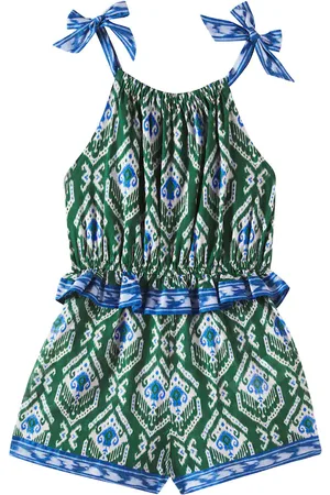 ZIMMERMANN Wylie frill cotton playsuit
