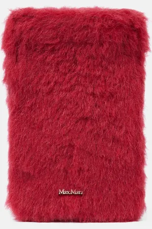 Max Mara Crossy teddy phone pouch