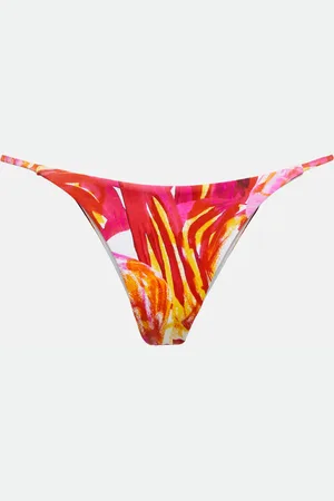 Louisa Ballou Mini Ring printed bikini bottoms