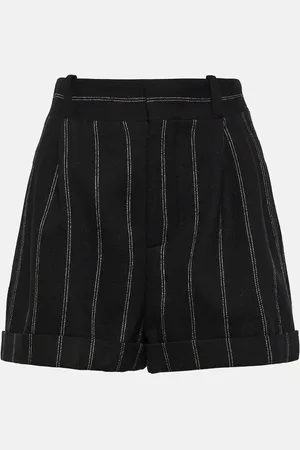 The Mannei Kudebi pinstripe wool shorts