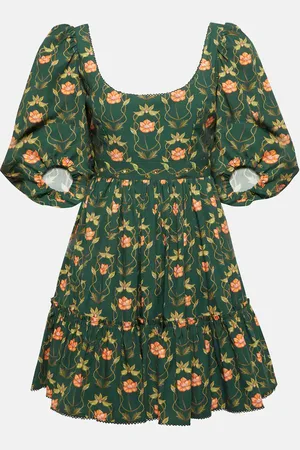 Agua by Agua Bendita Delirio EsotÃ©rico cotton minidress