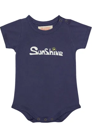 The Animals Observatory Baby Chimpanzee Sunshine onesie