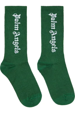 Palm Angels Logo cotton socks