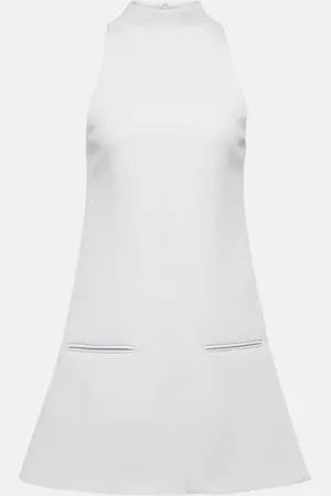 Courrèges CourrÃ¨ges Heritage logo minidress
