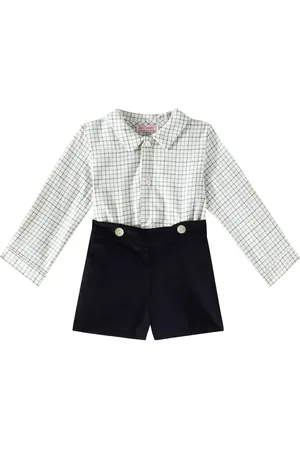 La Coqueta Baby Arlo cotton top and shorts set