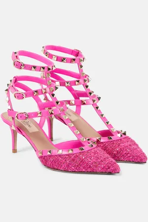 VALENTINO GARAVANI Rockstud 65 bouclÃ© pumps